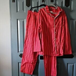 Goodfellow & Co Red Striped Kids Pajama Set